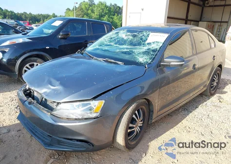 2011 Volkswagen Jetta 2.0L Tdi из США, поврежденный, VIN 3VWLL7AJ9BM060666